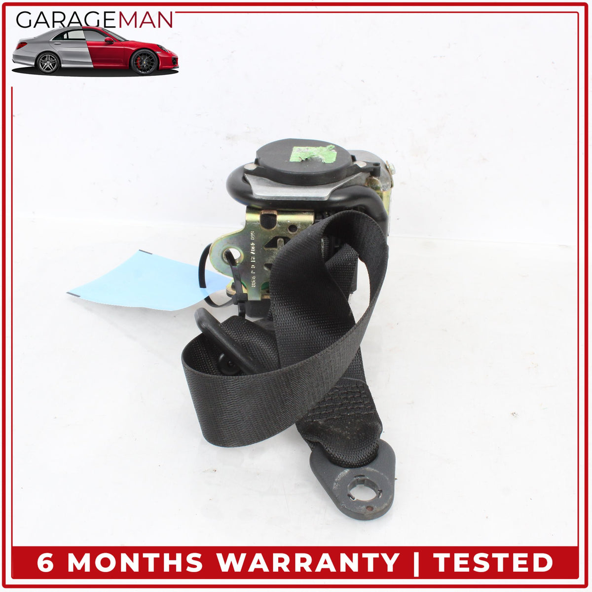 1999-2004 Mercedes R170 SLK320 Front Right Side Seat Belt Black 1708601285 OEM