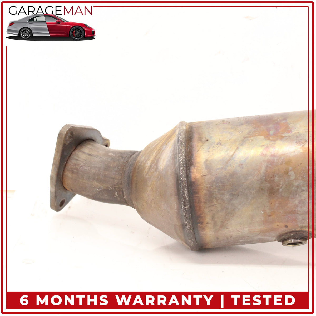 2011-2015 Audi Q7 4L 3.0L Left Side Exhaust Downpipe 7L8254301Q OEM