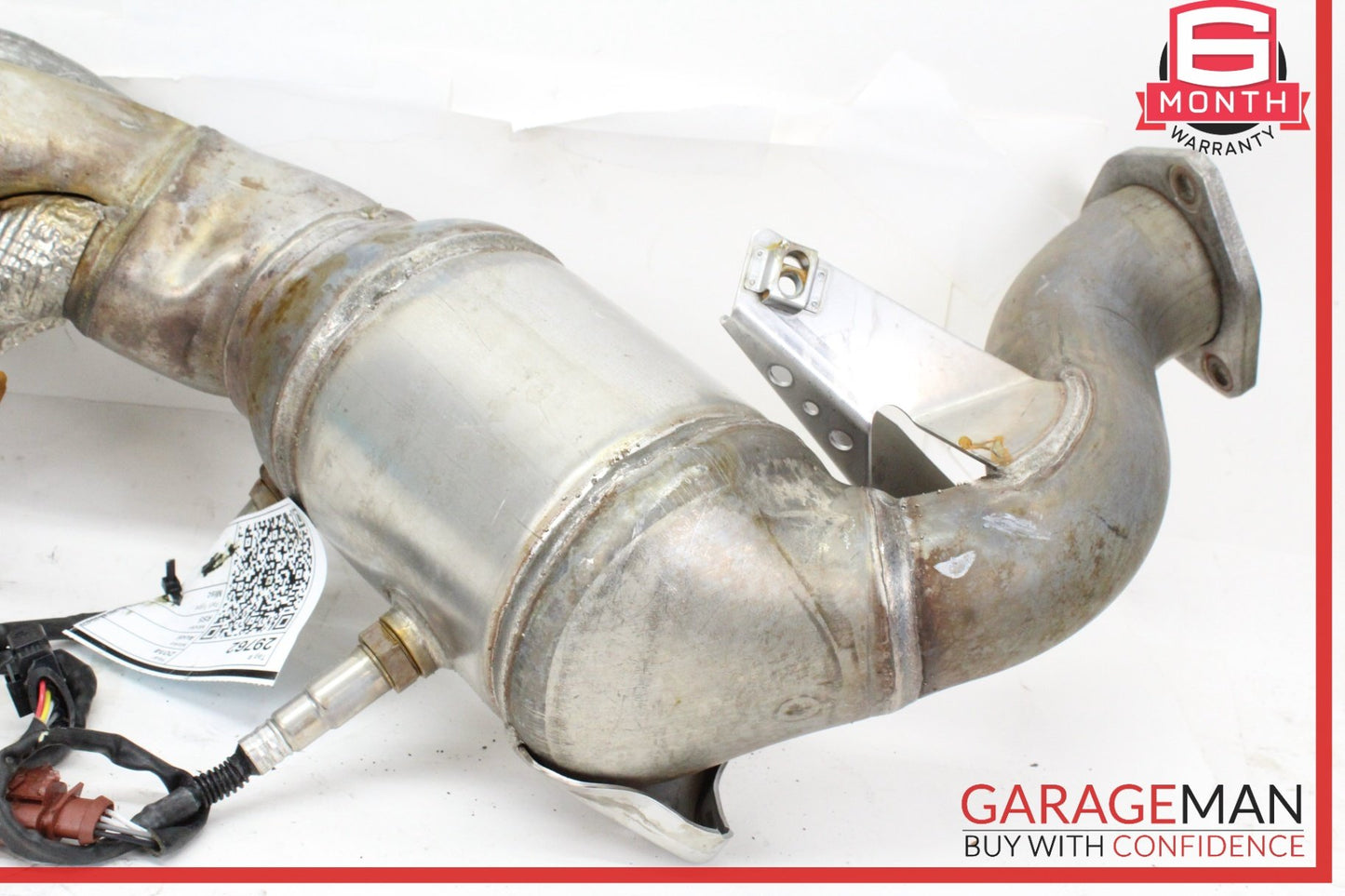 2013-2015 Audi RS5 Left Driver Side Exhaust Manifold Catalytic Converter OEM