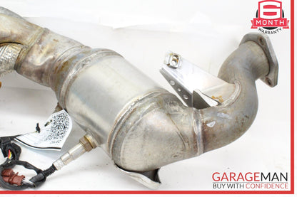 2013-2015 Audi RS5 Left Driver Side Exhaust Manifold Catalytic Converter OEM