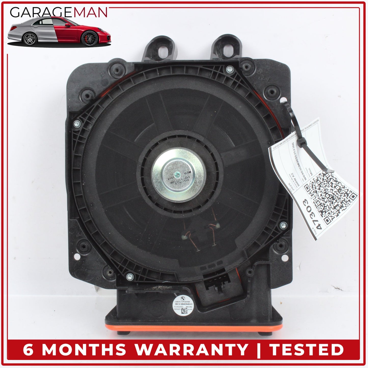 2023-2025 BMW X2 U10 SUV Left and Right Side Subwoofer Speaker 65135B4E646 OEM