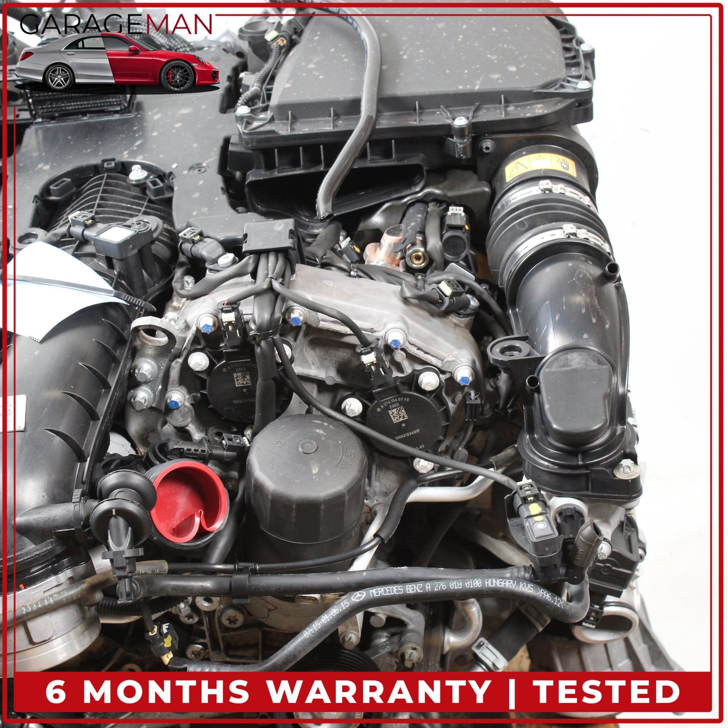 2015-2020 Mercedes W207 E400 M276 RWD 3L Engine Motor Assembly OEM 188K