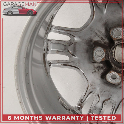 2010-2016 Porsche Panamera 970 10Jx19 ET61 Rear Wheel Rim Silver 97036216001 OEM