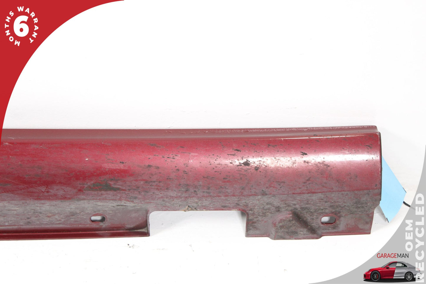 2012-2014 Mercedes W218 CLS550 CLS63 AMG Right Side Skirt Rocker Panel Red OEM