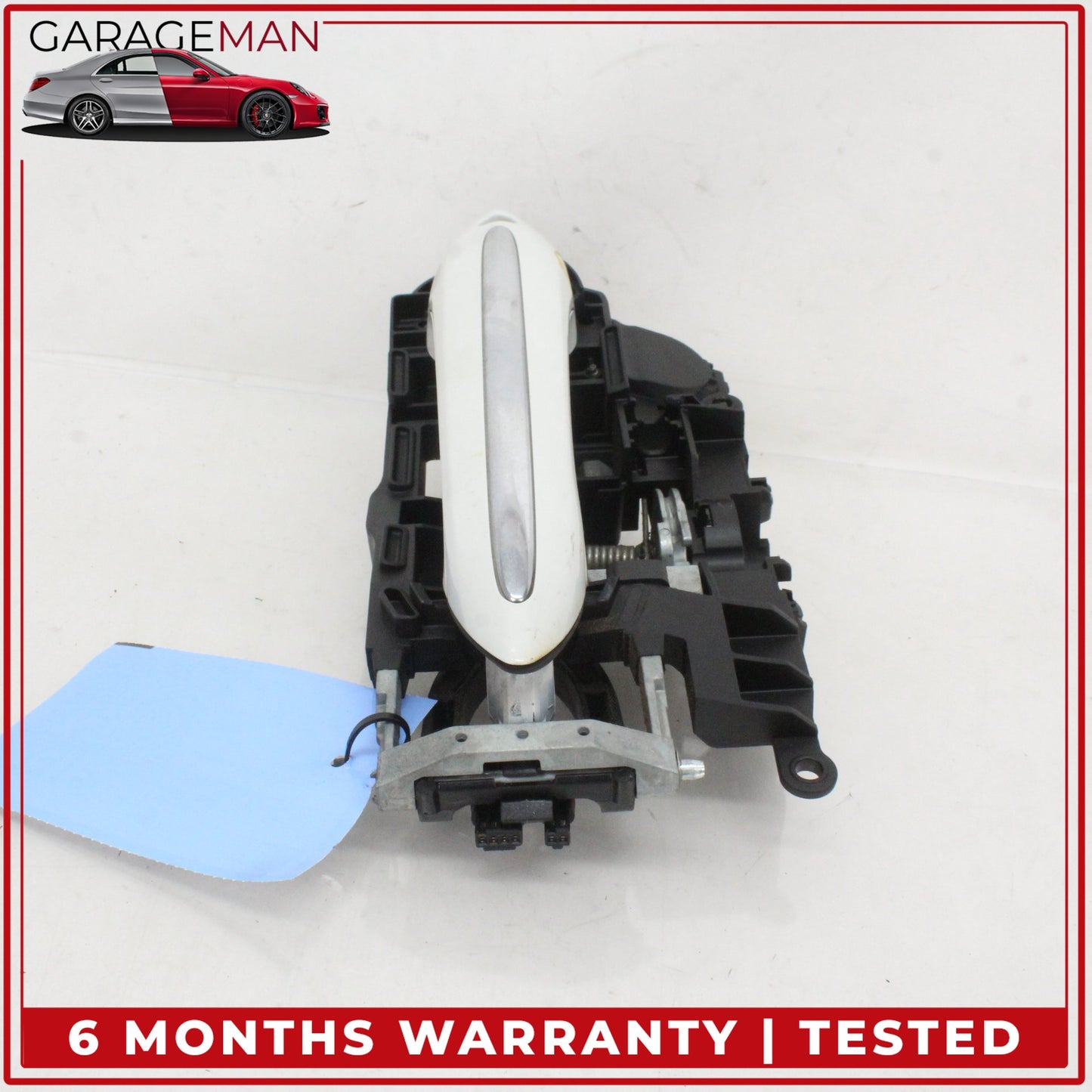 2011-2016 BMW 550i 535i Front Left Driver Side Exterior Door Handle White OEM