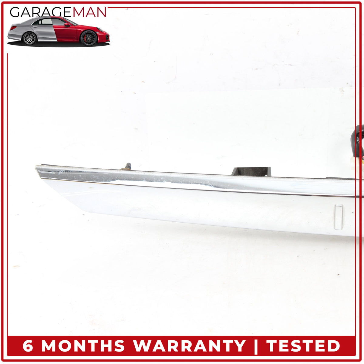 2014-2017 Infiniti Q50 Rear Trunk Lid Molding Plate w/ Lights and Camera OEM