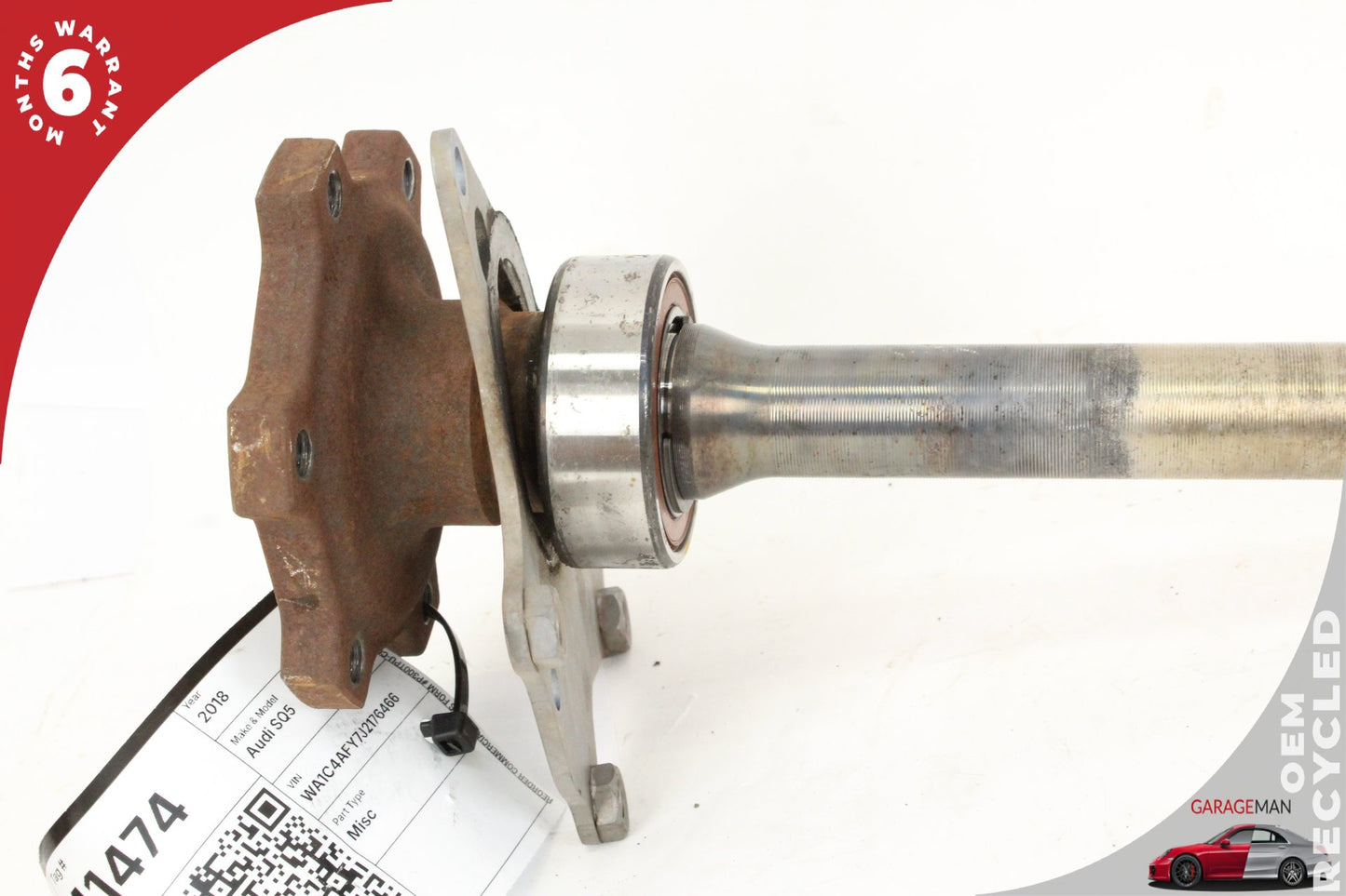 2016-2024 Audi SQ5 Q5 S4 S5 Left Transmission Axle Flange Shaft 0CS409355B OEM