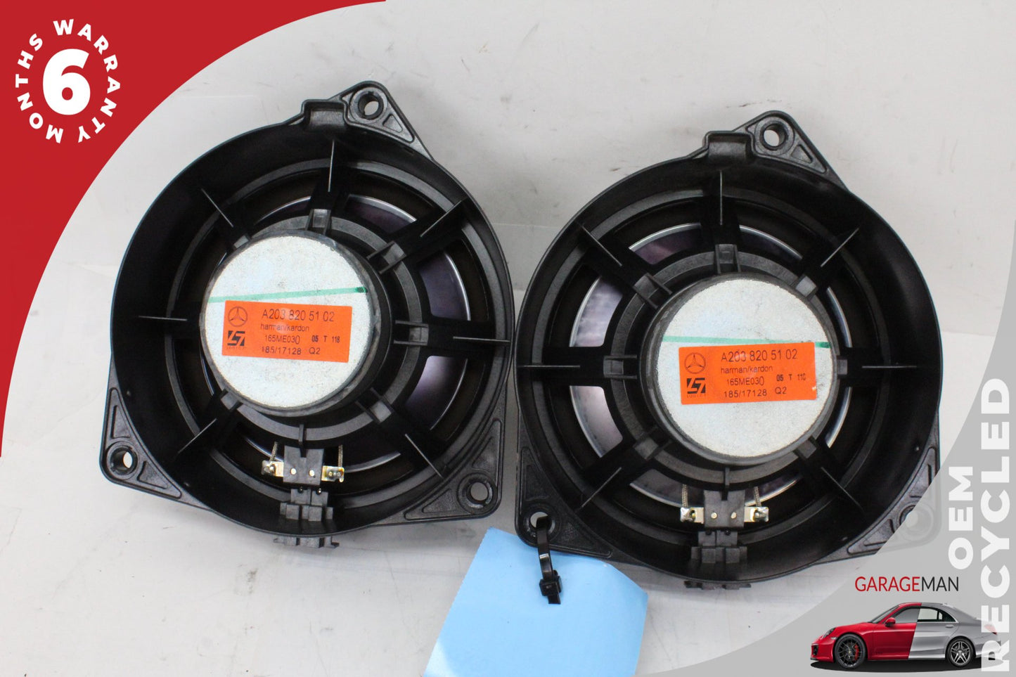 2001-2009 Mercedes W209 CLK350 Front Left or Right Door Audio Sound Speaker Set