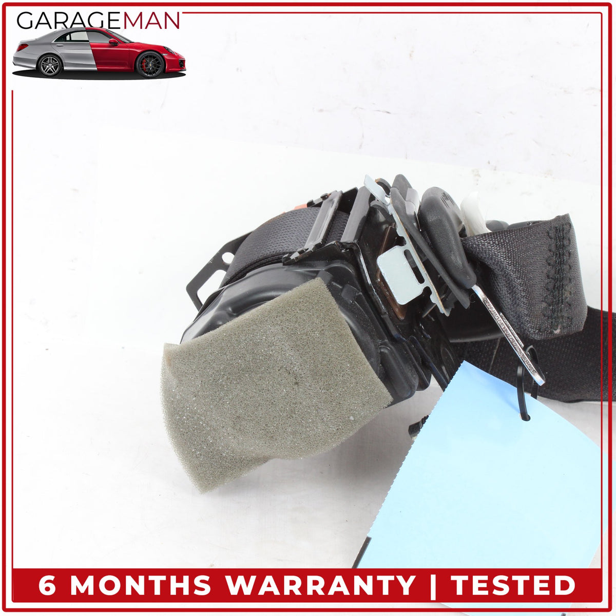 2014-2024 Infiniti Q50 V37 Sedan Rear Centre Middle Seat Belt Seatbelt Black OEM