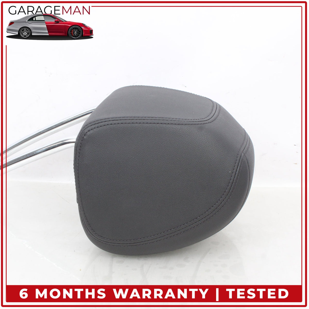 2017-2023 BMW 530e G30 Front Left and Right Side Seat Headrest Set Black OEM