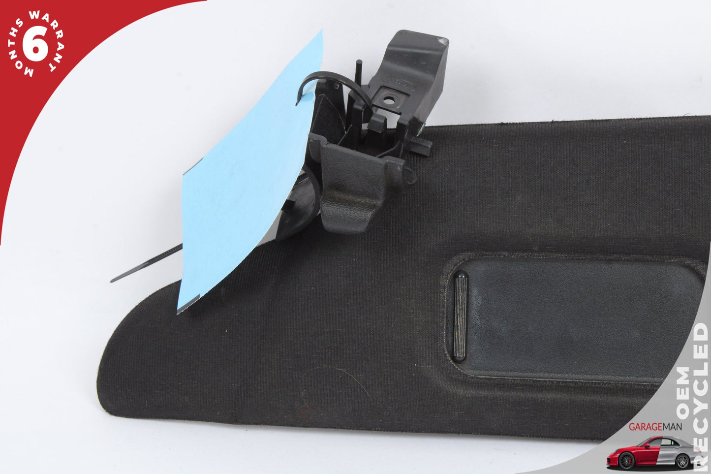 2002-2005 Ford Thunderbird Front Left Side Sun Visor Black 1W637604132ACW OEM