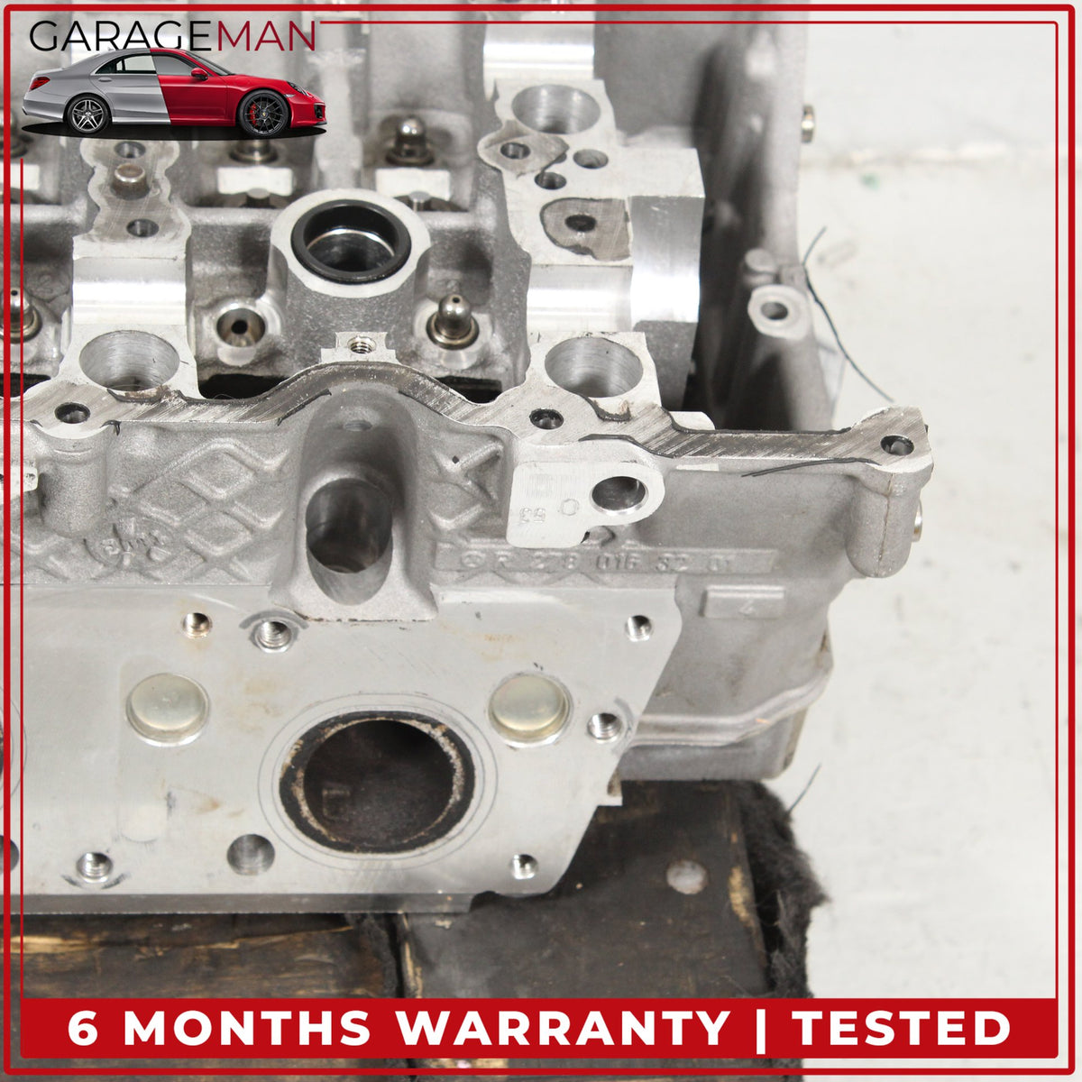 2011-2020 Mercedes W216 CL550 SL550 M278 4.7L Engine Cylinder Head Right OEM