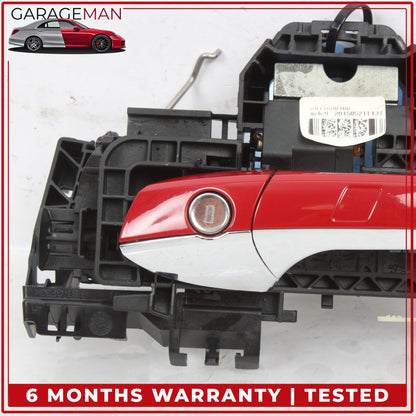2010-2017 Mercedes C207 E400 Coupe Front Left Side Exterior Door Handle Red OEM