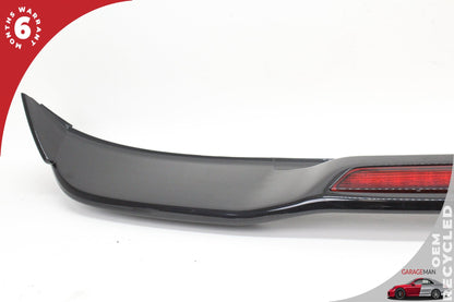 2011-2018 Porsche Cayenne 958 Rear Trunk Lid Spoiler Wing w/ 3rd Brake Light OEM
