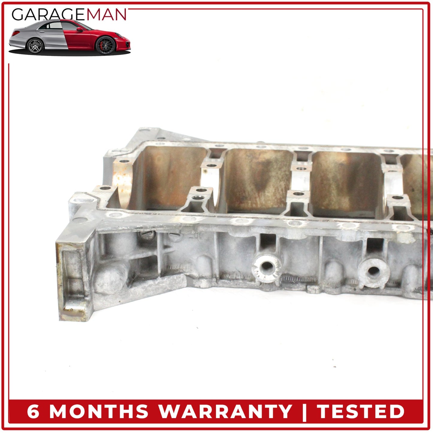 2011-2013 BMW 528i F10 N52 Lower Engine Crankshaft Housing 7558325