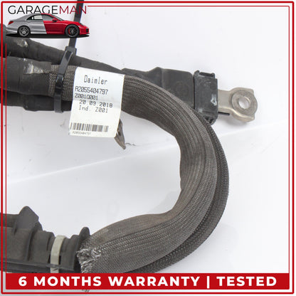 2015-2020 Mercedes W205 C300 Battery Starter Alternator Cable Harness OEM