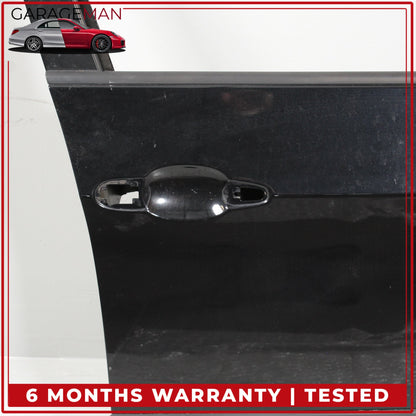 2007-2013 BMW X5 E70 Front Right Side Door Shell Black w/ Window Regulator OEM