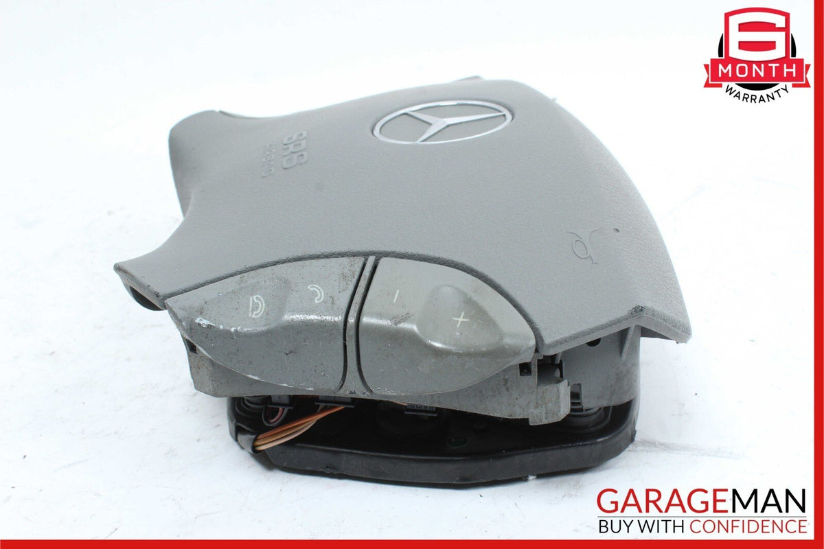 03-06 Mercedes W220 S500 S430 CL500 S55 AMG Steering Wheel Air Bag Airbag Grey