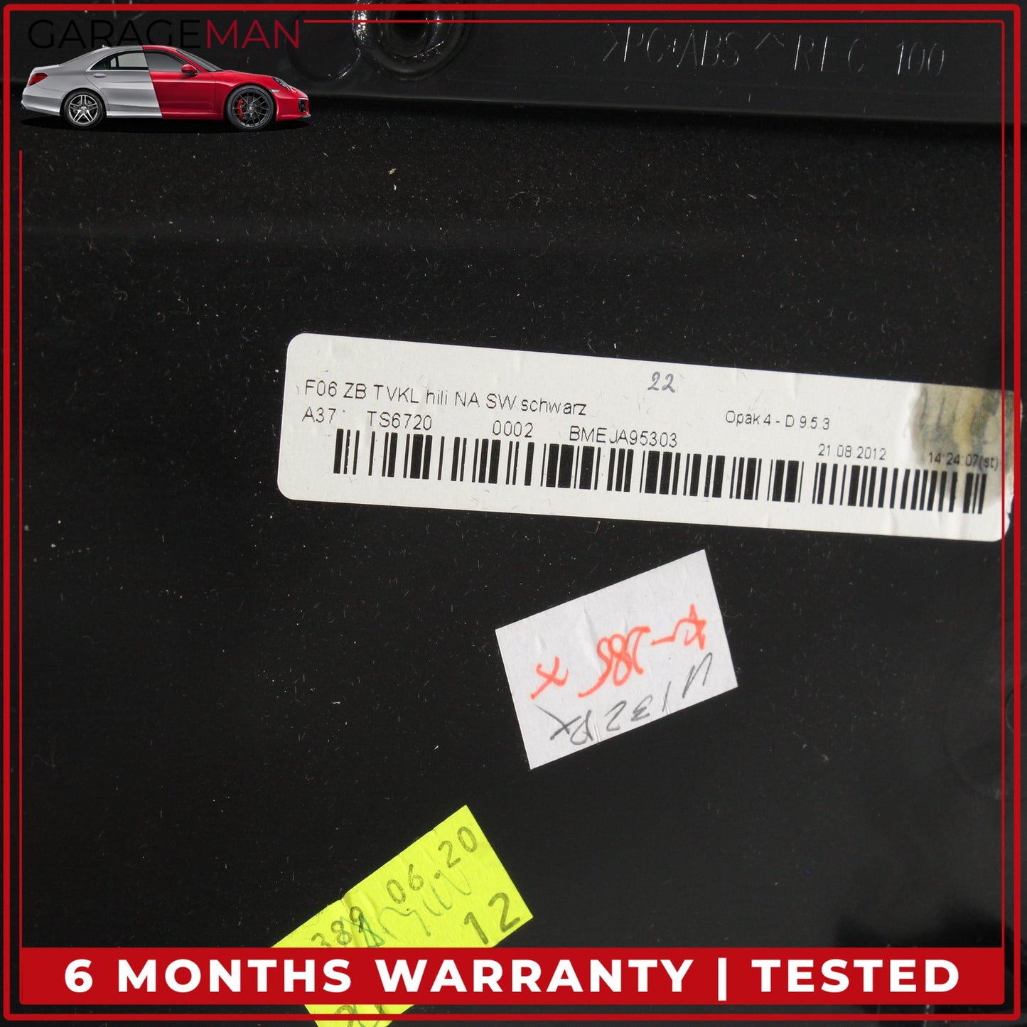 2013-2019 BMW 650i F06 Sedan Left Rear Door Trim Panel 8055611 OEM