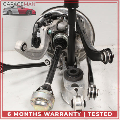 2017-2025 Audi A4 B9 Rear Right Suspension Spindle Knuckle Control Arm Set OEM