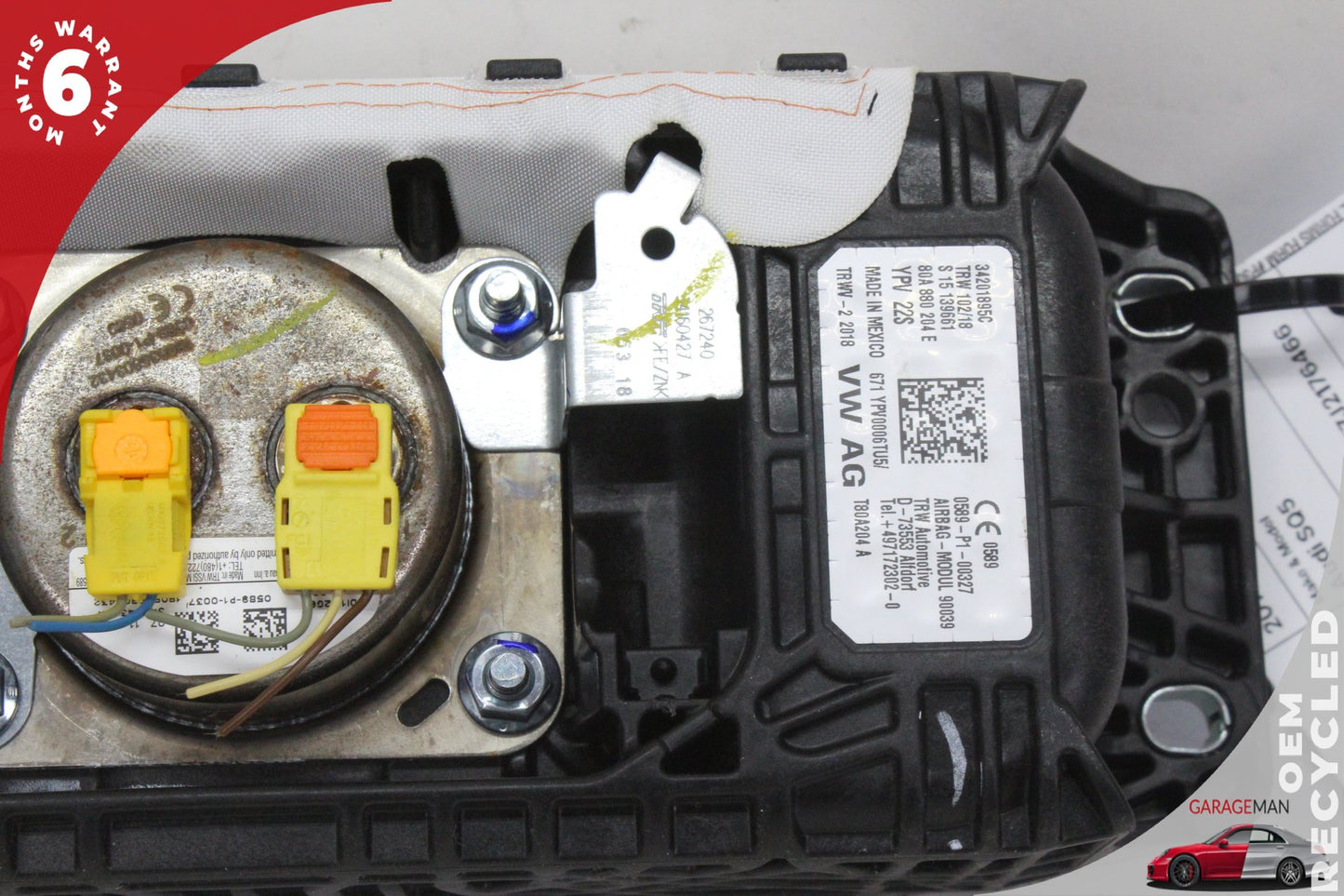 2018-2019 Audi SQ5 Q5 Front Right Passenger Side Dash Airbag 80A880204E OEM