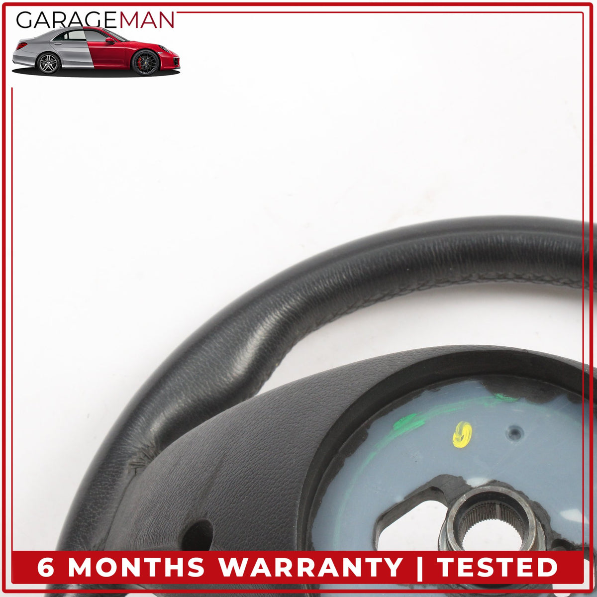 2005-2008 Mercedes W205 C230 C350 Sport Steering Wheel Black 1714600103 OEM