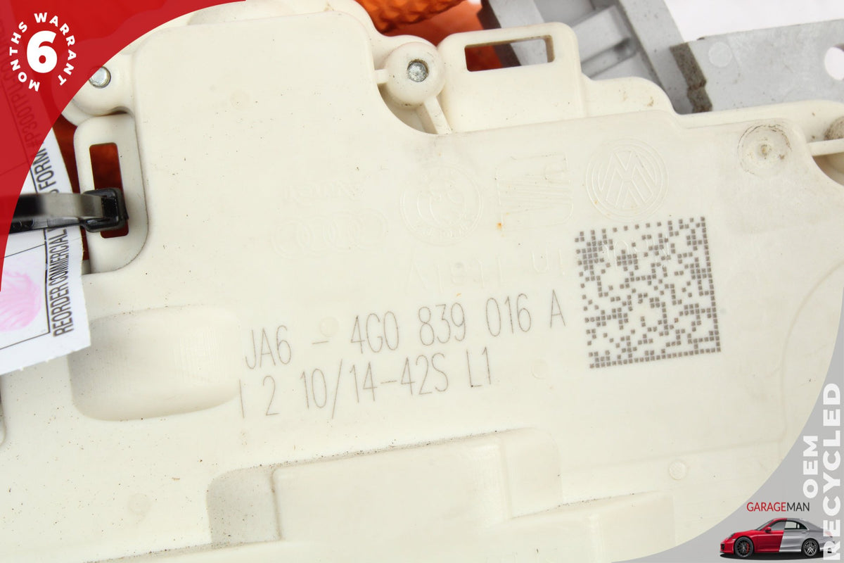 2012-2018 Audi A6 Sedan Right Rear Door Lock Actuator 4G0839016A