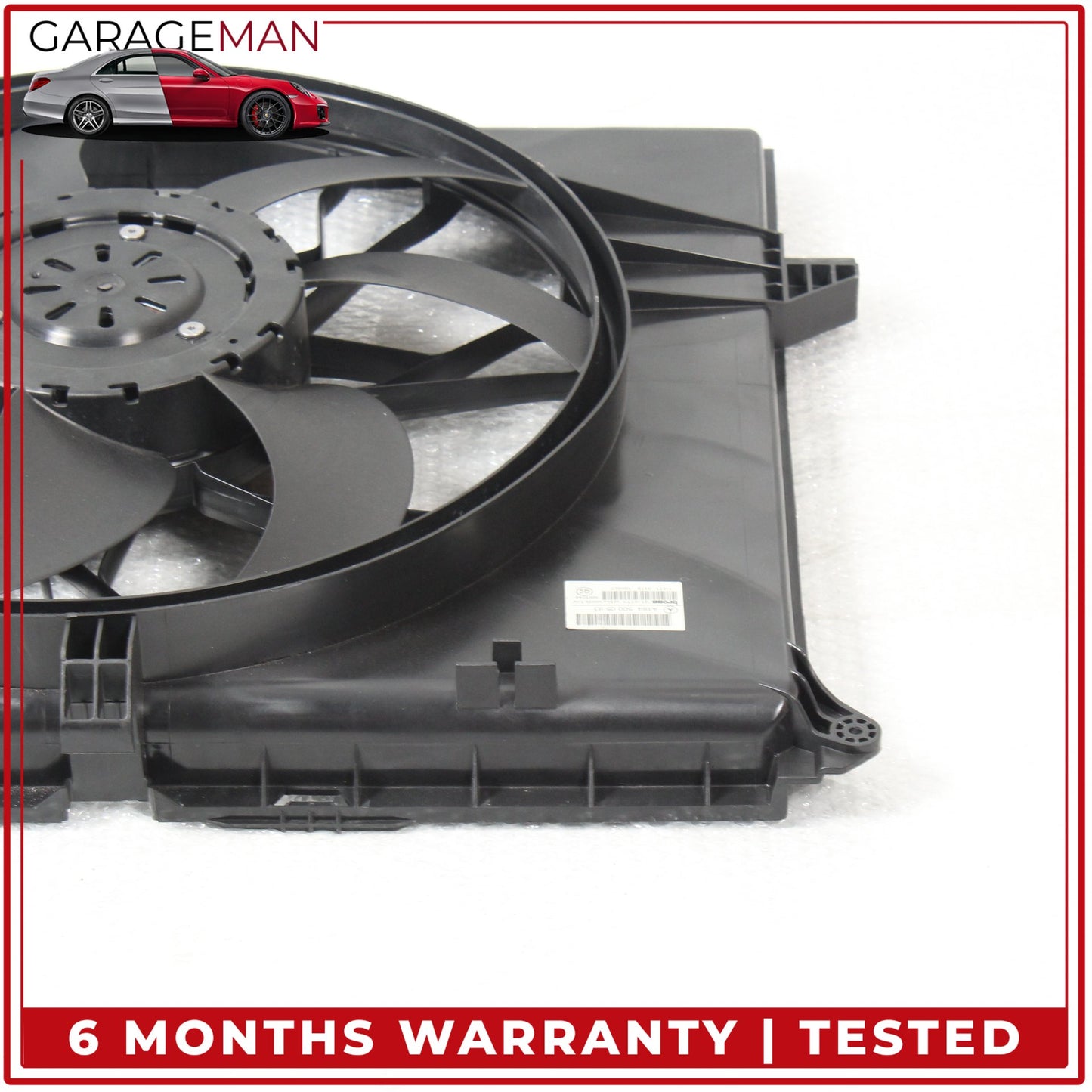 2006-2013 Mercedes W164 ML350 Engine Radiator Cooling Fan Motor Assembly OEM