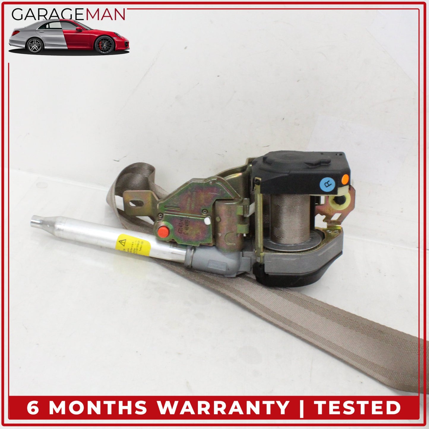 1997-2003 Jaguar XK8 XKR Front Right Passenger Side Seat Belt Retractor OEM