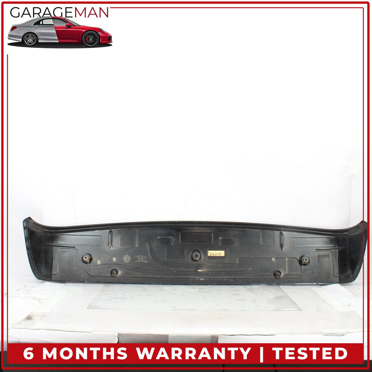 2003-2006 Porsche Cayenne 955 Rear Trunk Hatch Spoiler Wing Panel Black OEM