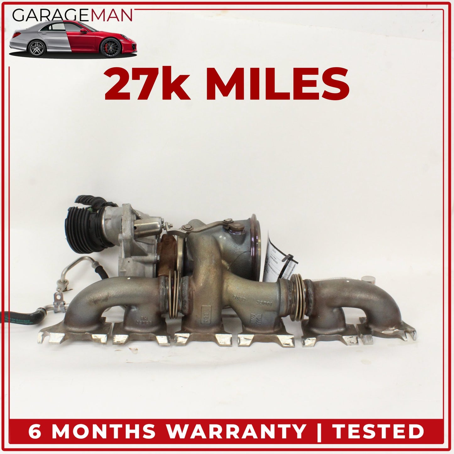 2020-2026 BMW M340i M240i M440i X3 X4 3.0L Engine Turbocharger w/ Manifold OEM