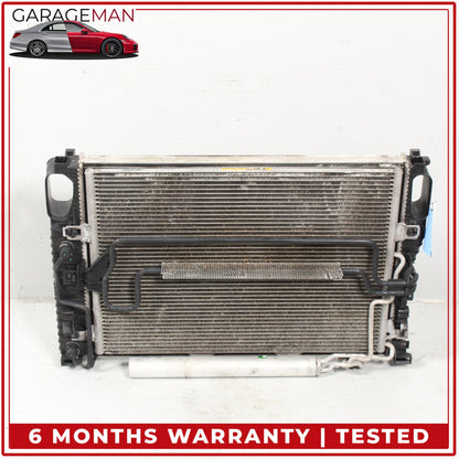 2003-2006 Mercedes W219 CLS500 E500 Water Cooling Radiator AC A/C Condenser OEM