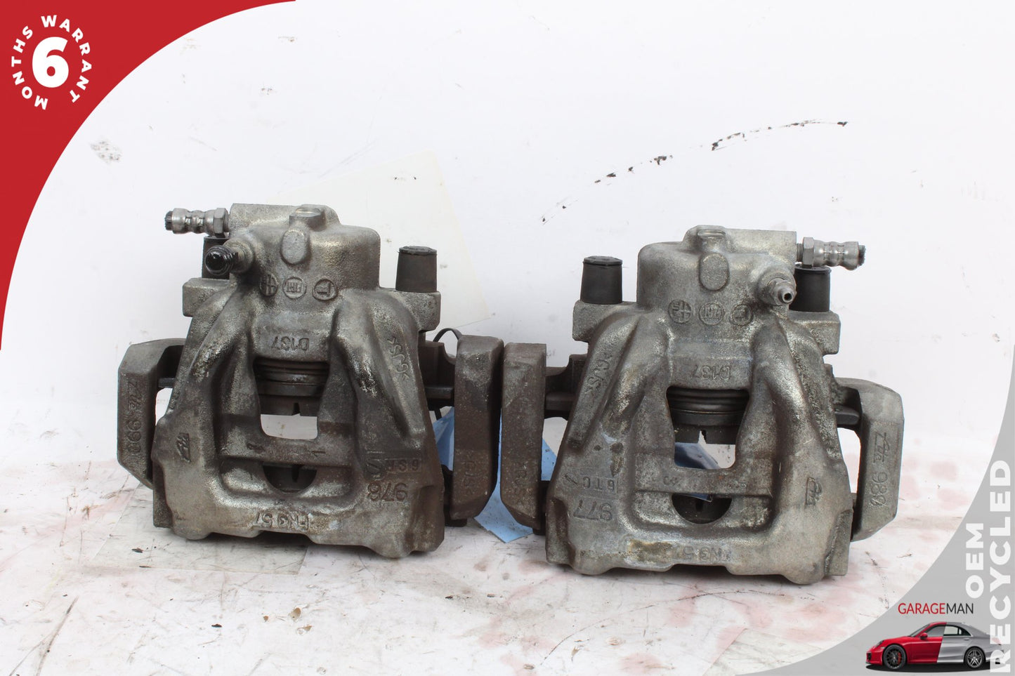 2014-2020 Fiat 500L Front Left and Right Side Brake Caliper Set 68211484AA OEM