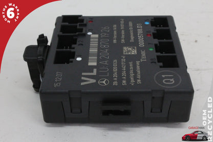 08-14 Mercedes-Benz C300 W204 Right Front Door Control Module 2048701926