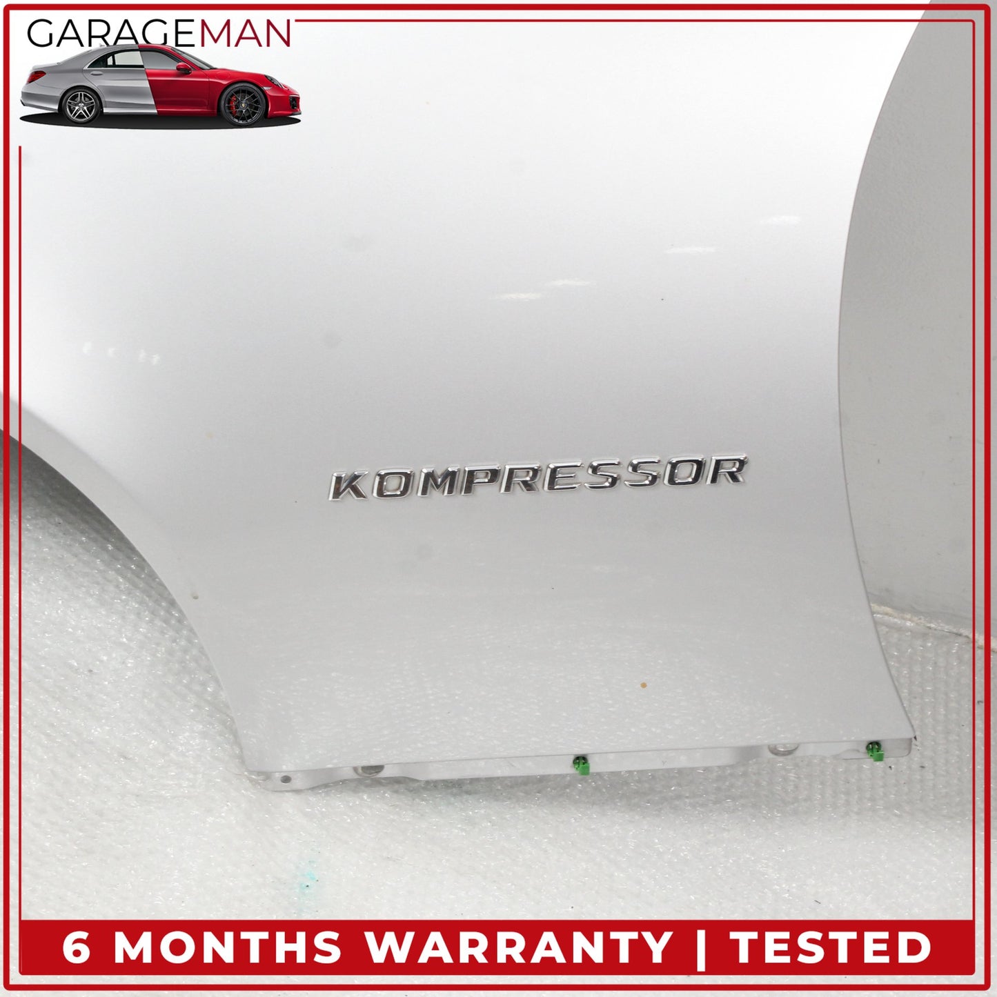 2001-2004 Mercedes R170 SLK230 Front Left Side Fender Wing Panel Silver OEM