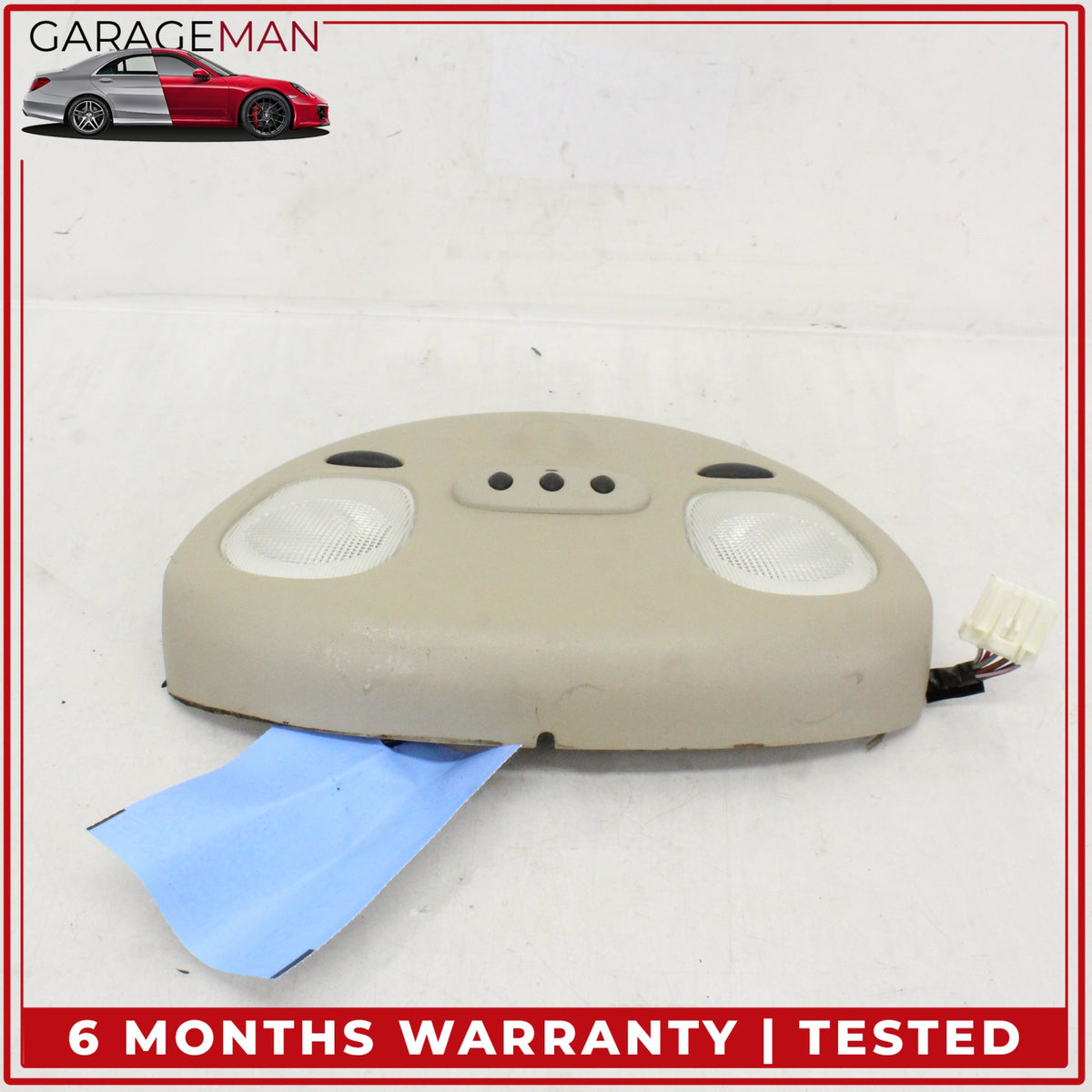 1997-2006 Jaguar XK8 XKR X100 Front Upper Overhead Dome Light Lamp LJA2290AB OEM