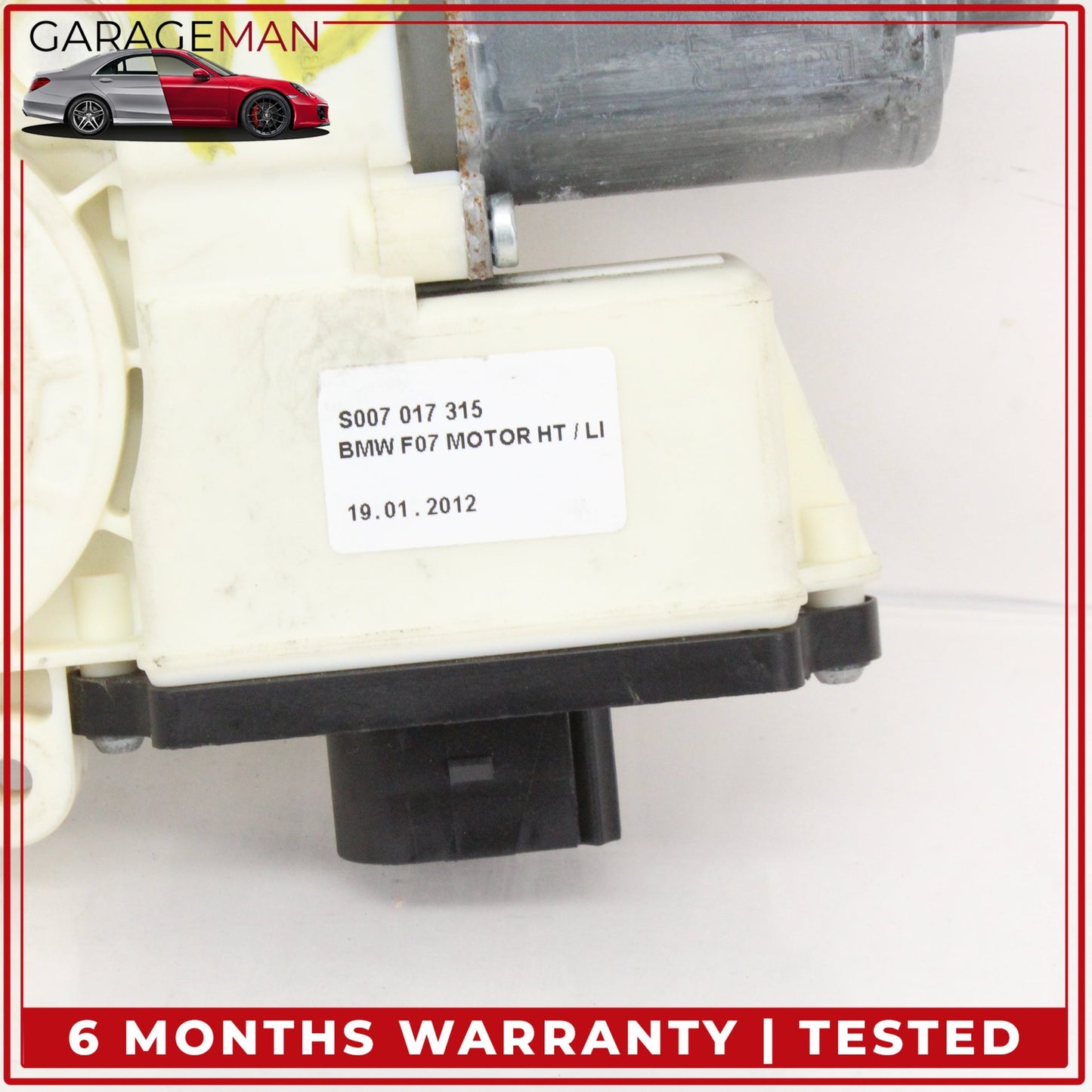 2011-2016 BMW 550i 528i Front or Rear Left Window Regulator Motor 7248171 OEM
