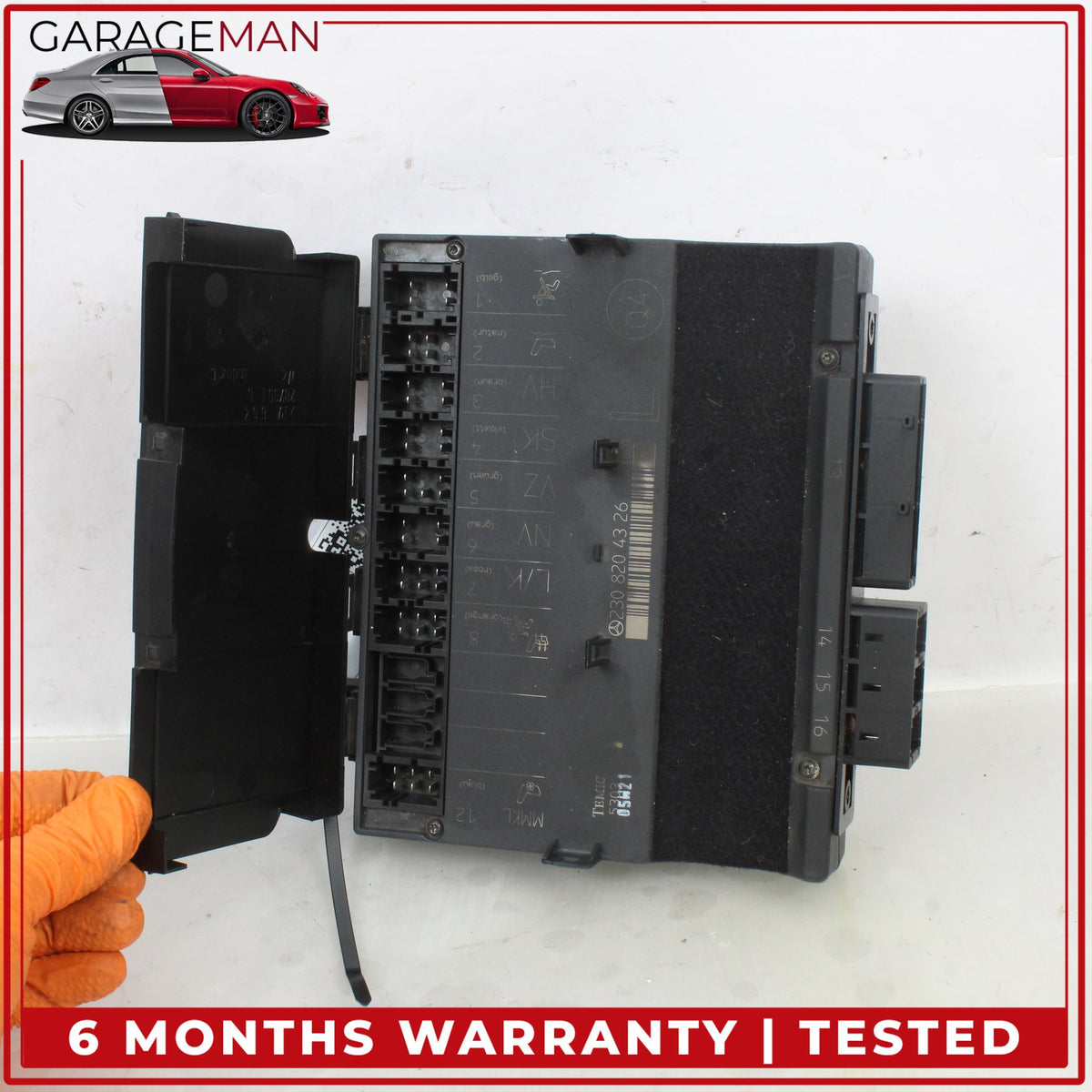 2003-2012 Mercedes R230 SL500 Under Seat Control Module Front Left Side OEM