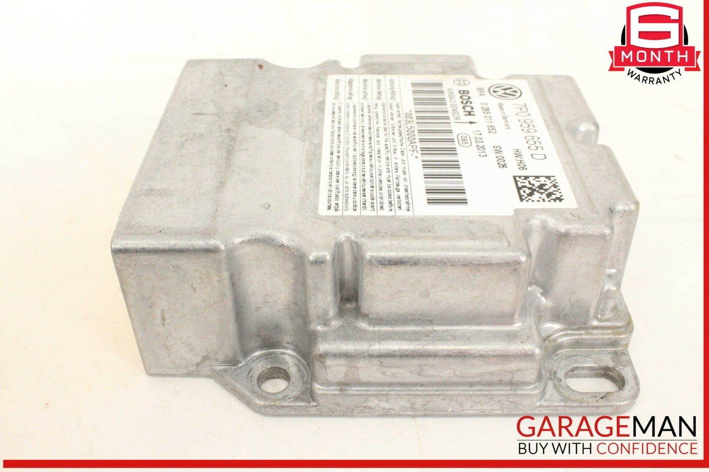 11-14 Porsche Cayenne 958 AWD Airbag Air Bag Sensor SRS Control Module OEM