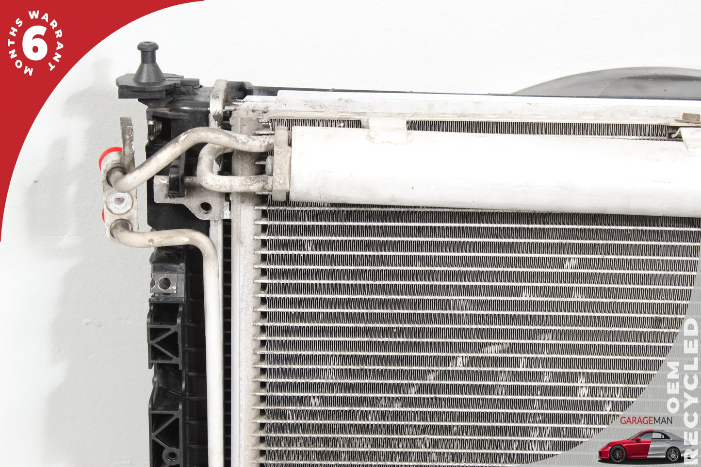 2006-2012 Mercedes-Benz GL450 X164 Station Wagon Engine Cooling Radiator AC A/C Condenser Assembly 2515000703 OEM
