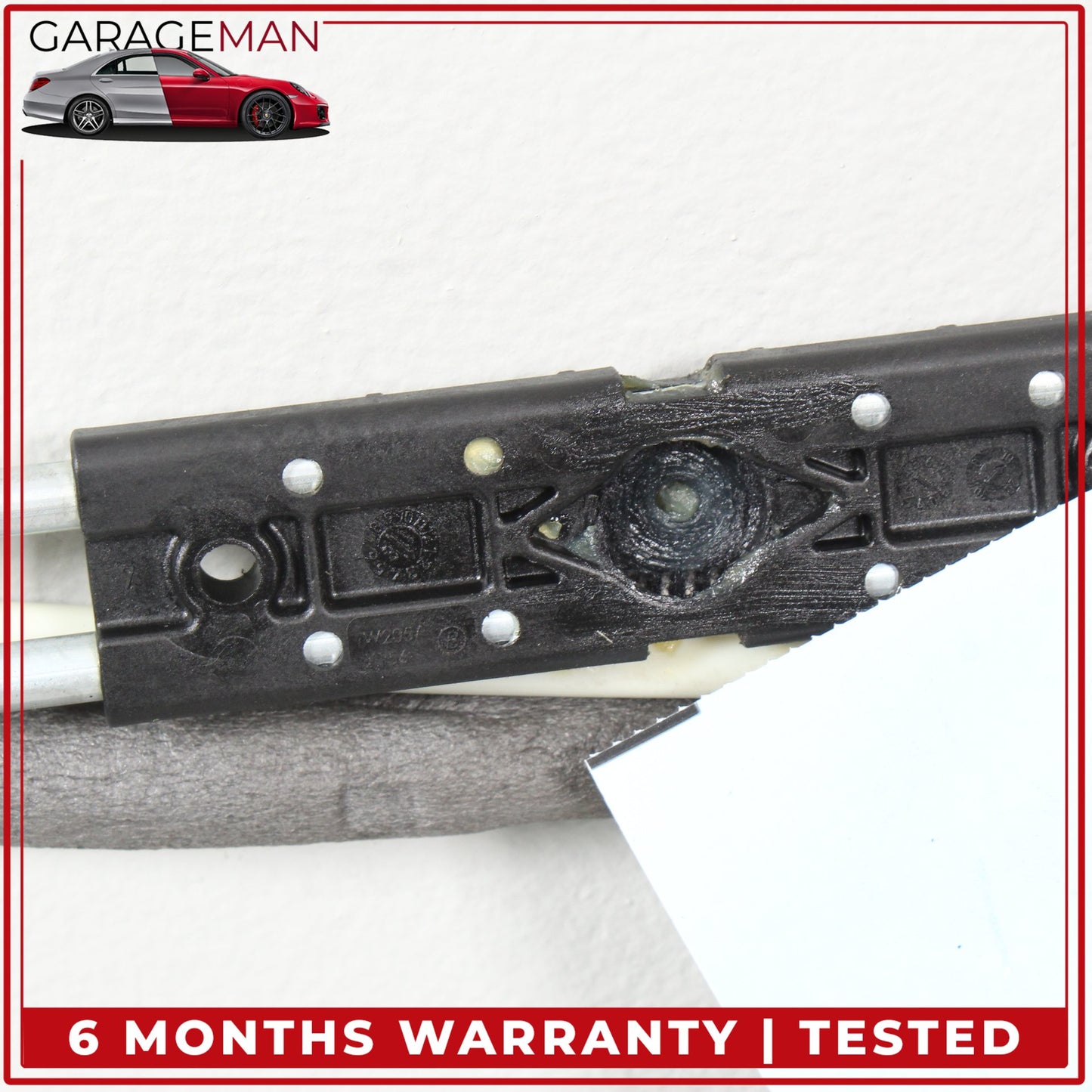 2015-2021 Mercedes W205 C300 Front Panoramic Sunroof Roller Blind Rail Frame OEM