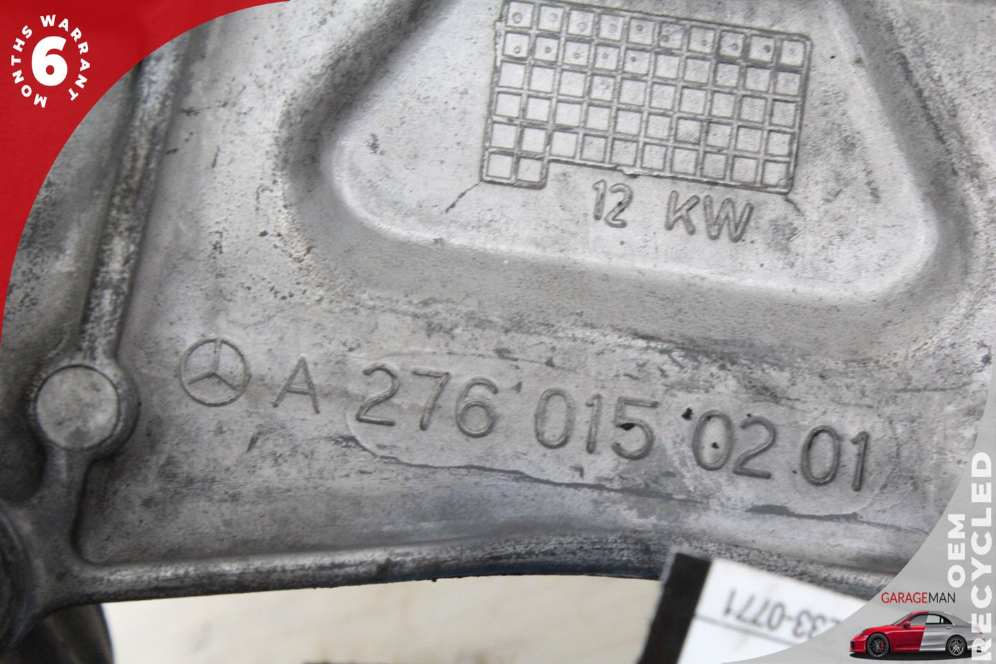 2012-2018 Mercedes W218 CLS550 Engine Timing Chain Cover Plate 2760150201 OEM