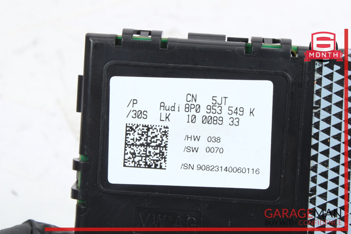 2008-2015 Audi TT 8J Steering Column Control Module 8P0953549 OEM