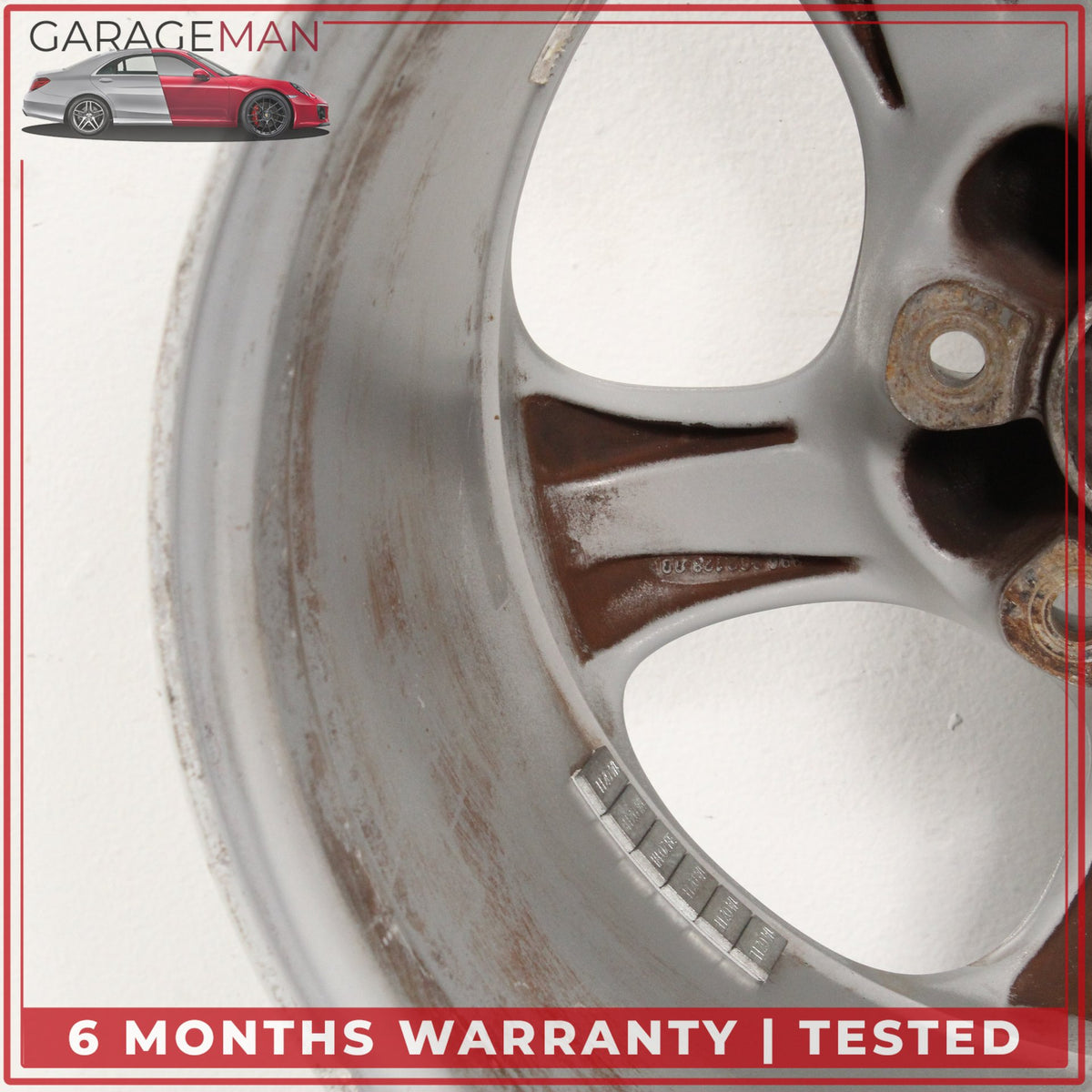 1999-2001 Porsche 911 Carrera 996 Rear Side Wheel Rim 9X17 ET55 99636212800 OEM