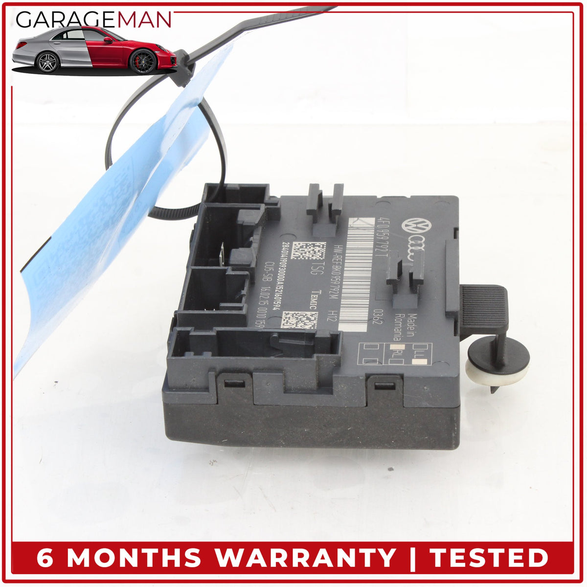 2010-2015 Audi Q7 Front Right Passenger Side Door Control Module 4F0959792T OEM