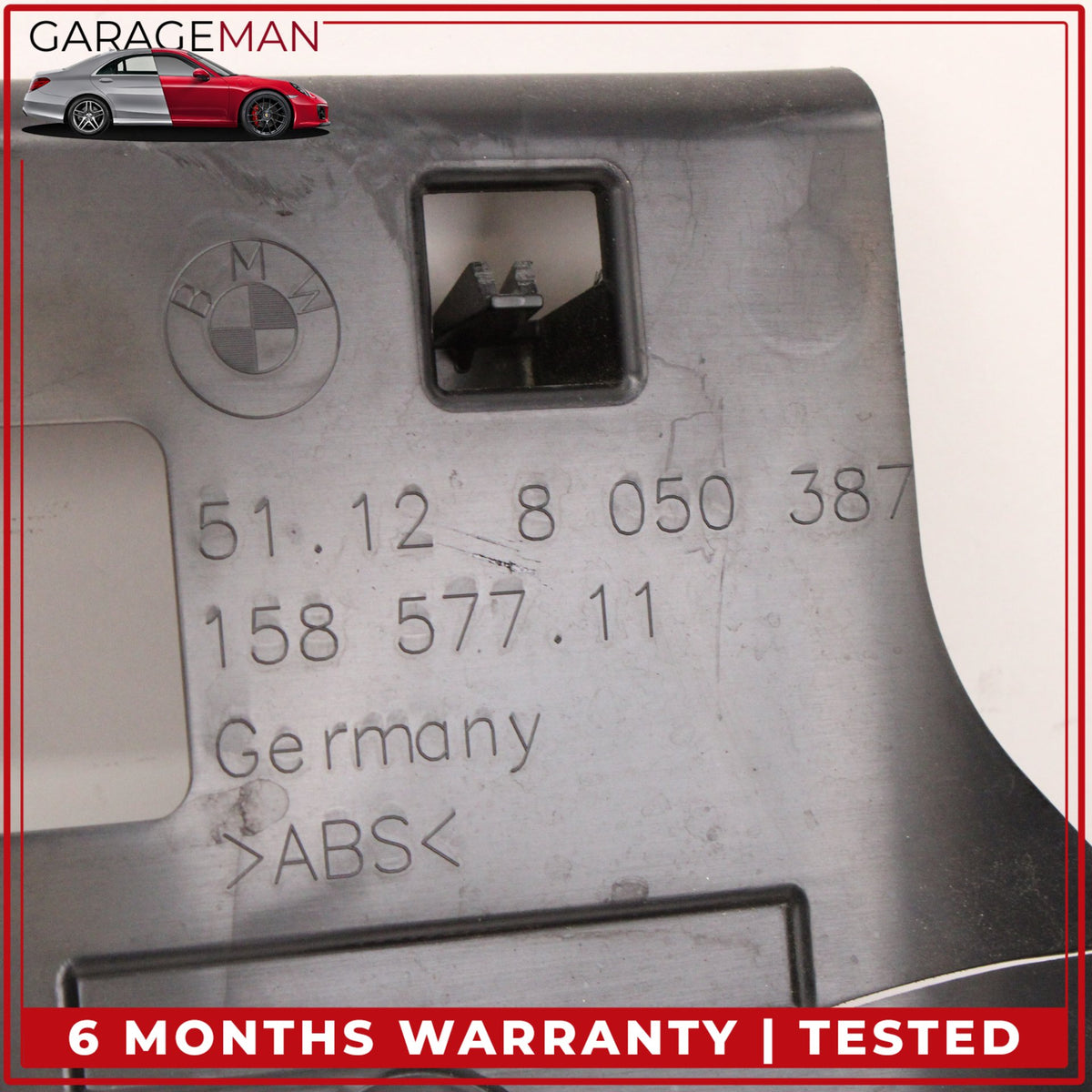 2012-2019 BMW 650i F06 Rear M-Sport Bumper Center Support Bracket 8050387 OEM