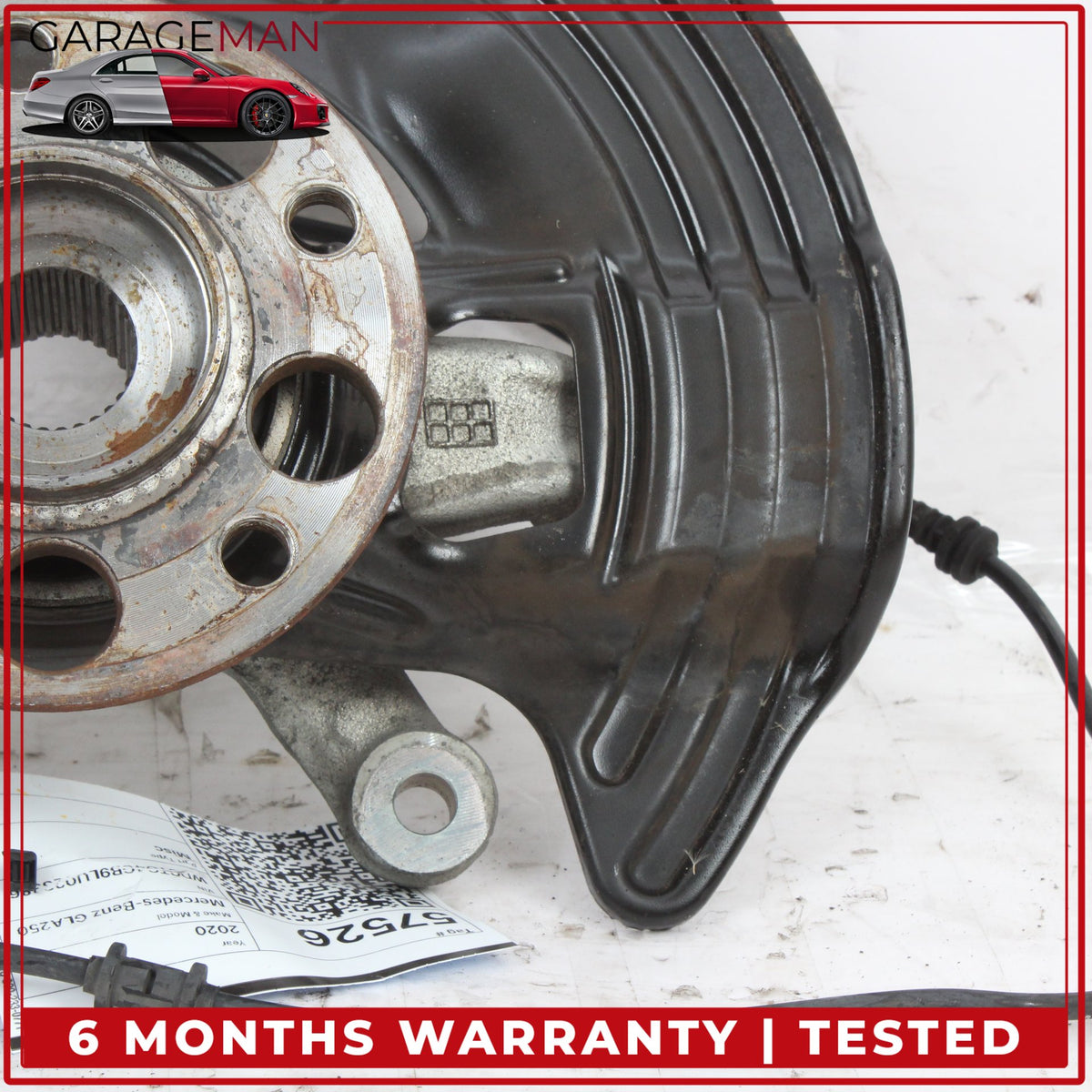2014-2020 Mercedes X156 GLA250 AWD Front Left Side Spindle Knuckle Wheel Hub OEM