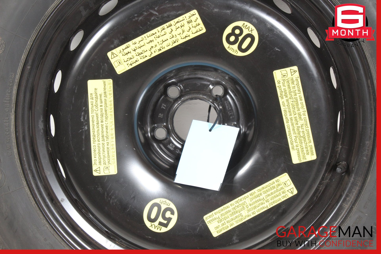 2011-2018 Audi A8 Sedan Emergency Spare Tire Wheel Donut Rim 4H0601027