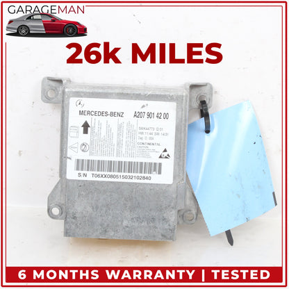 2014-2017 Mercedes C207 E400 Coupe Airbag SRS Sensor Module 2079014200 OEM