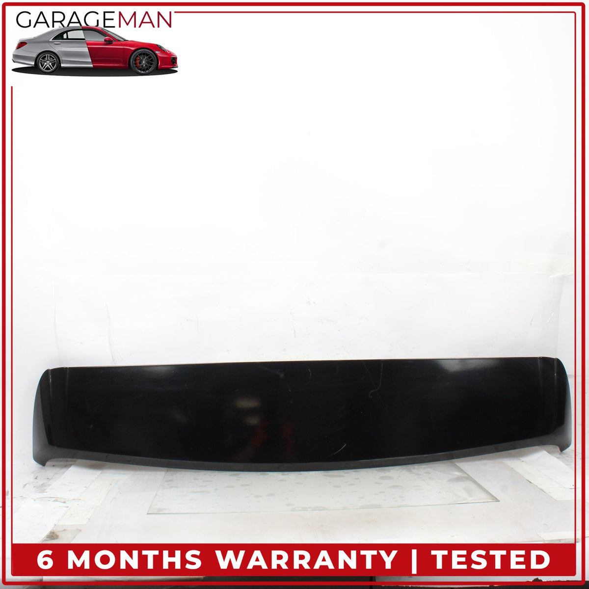 2003-2006 Porsche Cayenne 955 Rear Trunk Hatch Spoiler Wing Panel Black OEM